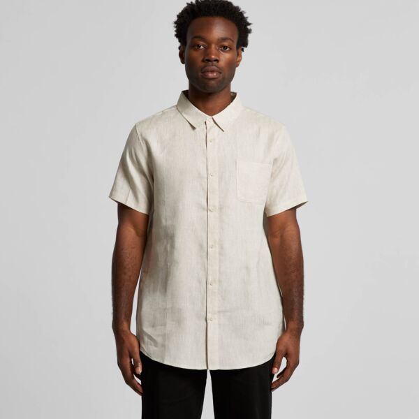 Mens Linen S/S Shirt Thumbnail