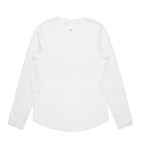 Wo's Maple Curve L/S Tee Thumbnail