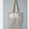 Budget Calico Tote Bag Thumbnail