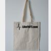 Budget Calico Tote Bag Thumbnail