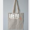 Budget Calico Tote Bag Thumbnail